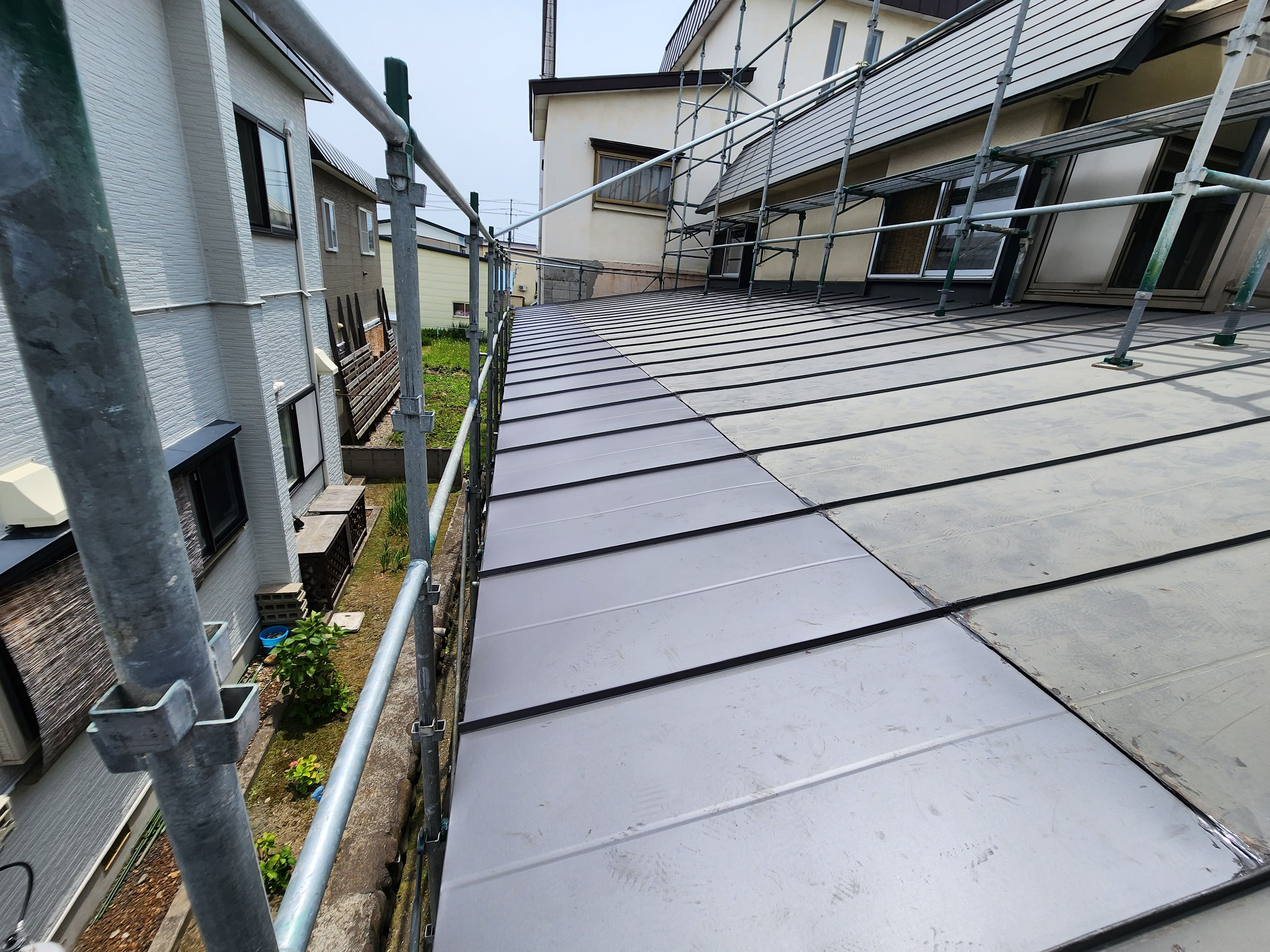 軒天交換・屋根板金部分葺き替え10
