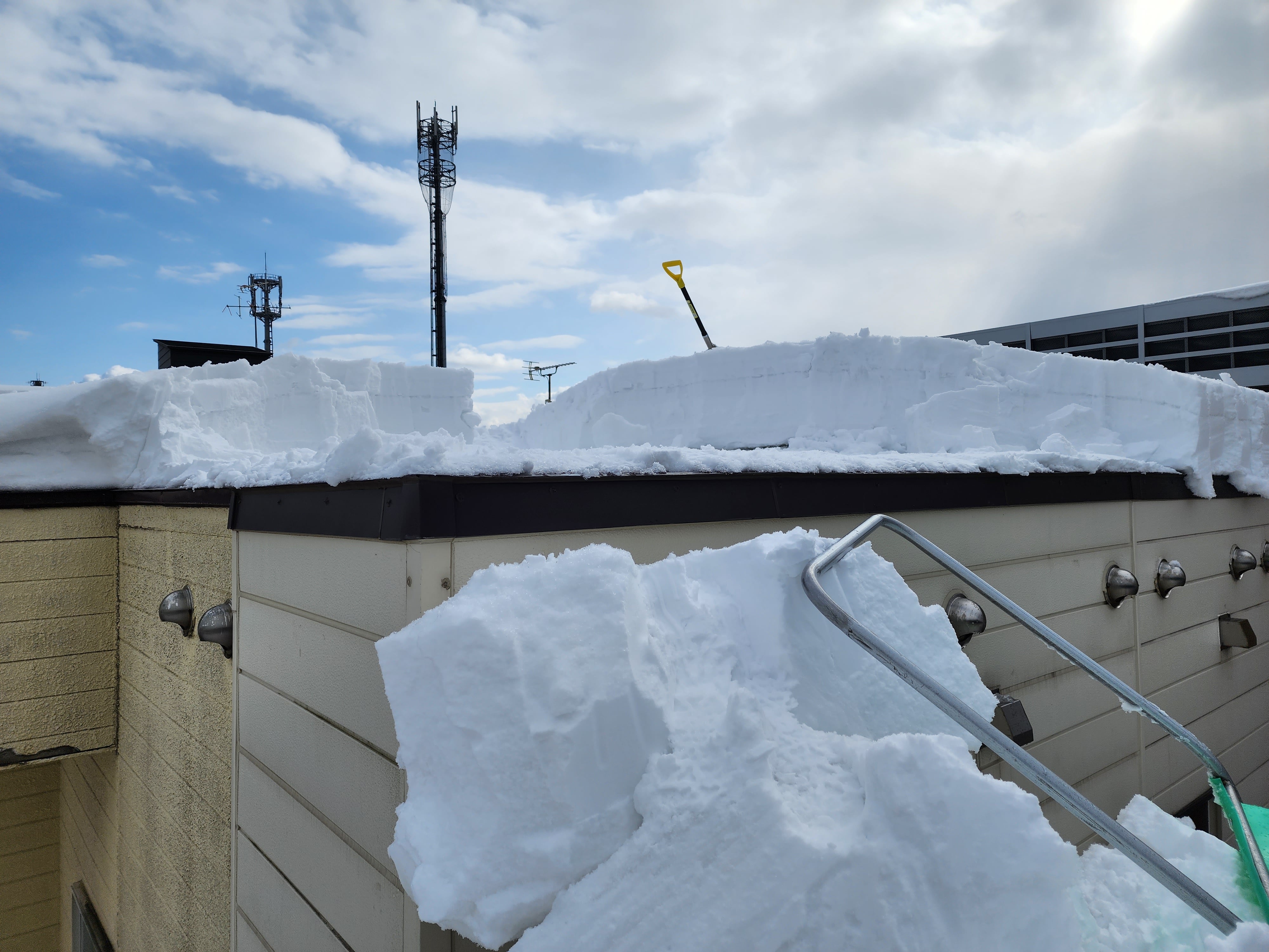 屋根の雪下ろし3