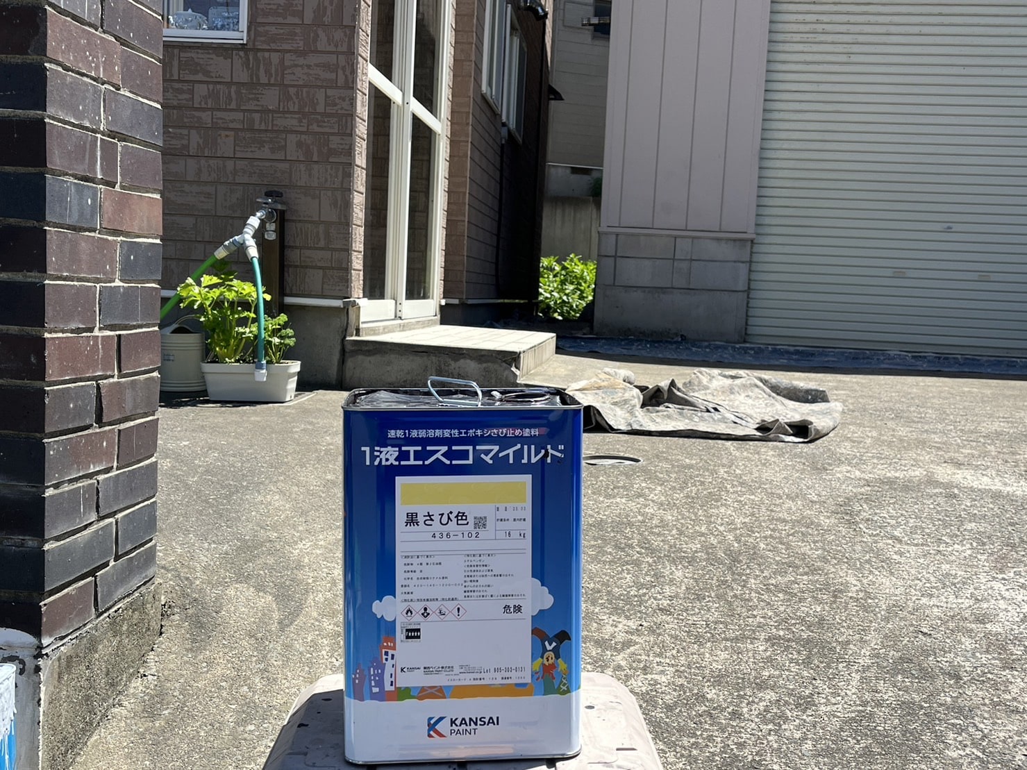 屋根塗装工事5