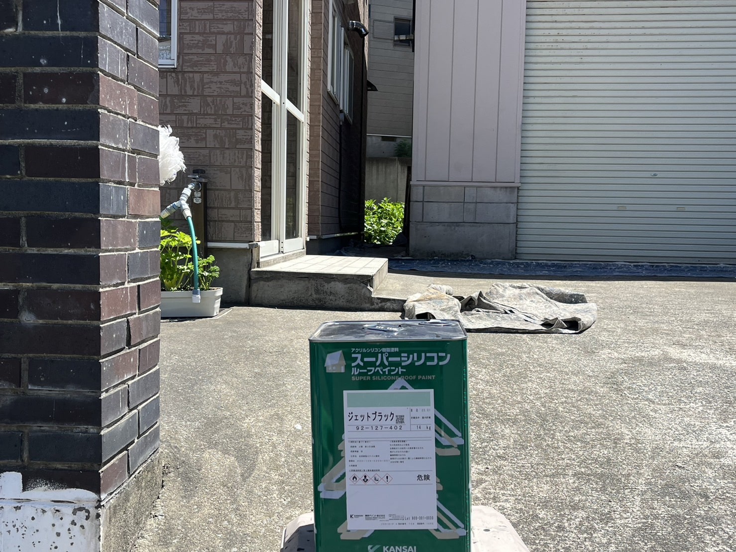 屋根塗装工事7