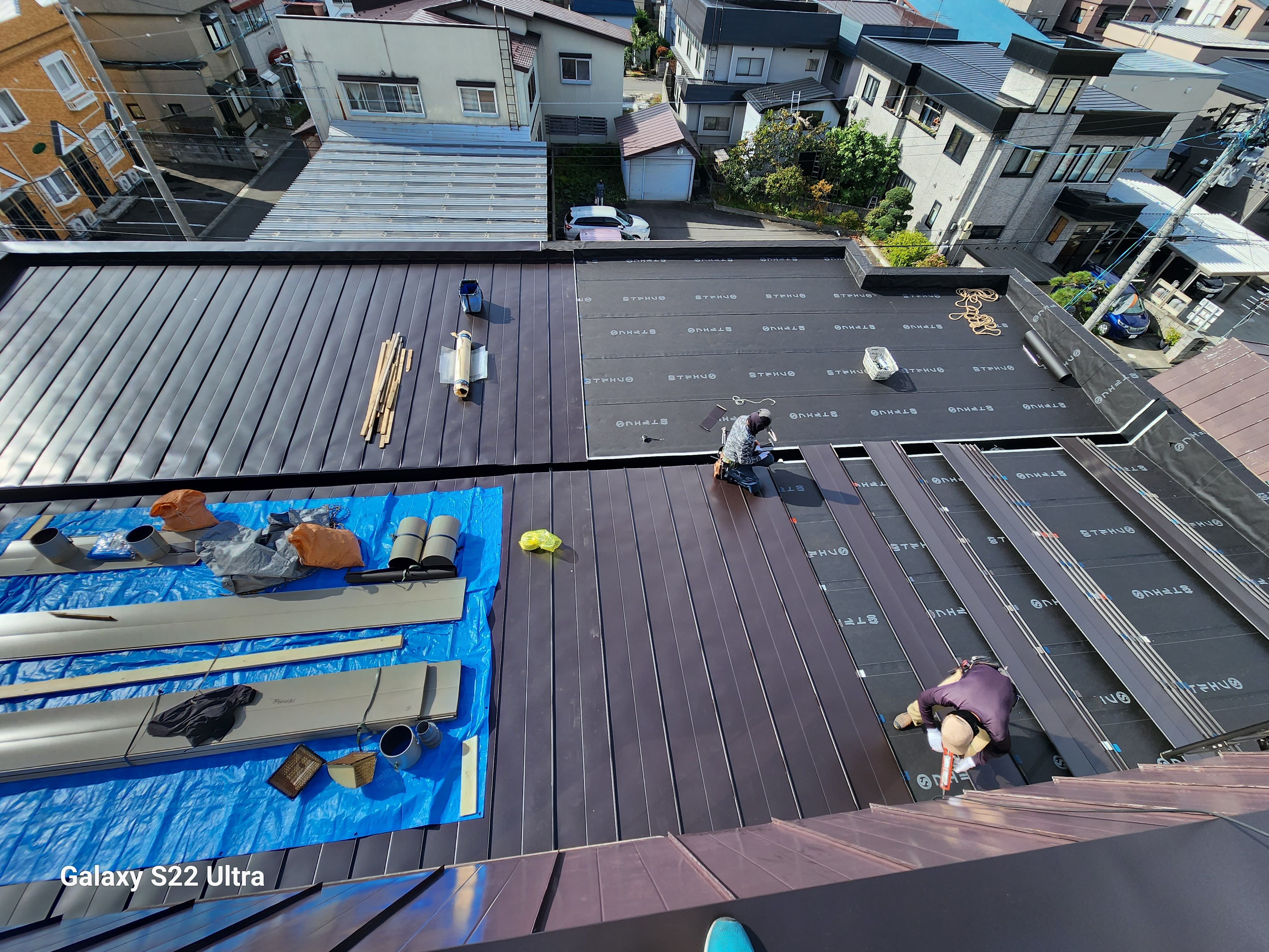 屋根葺き替え２
