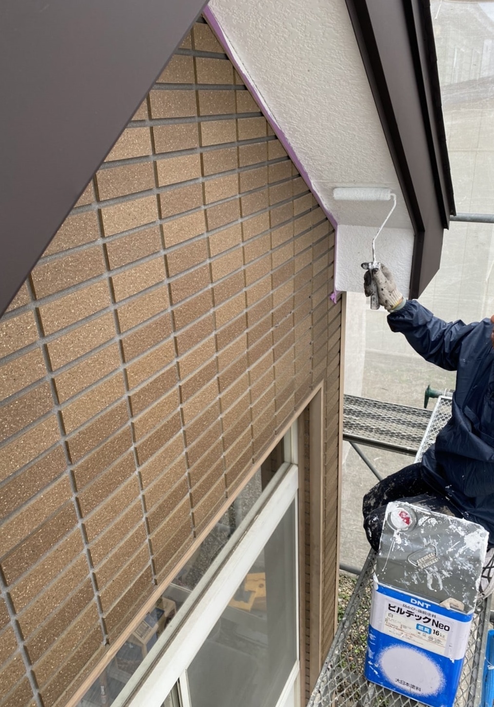 屋根塗装工事・軒天交換工事6