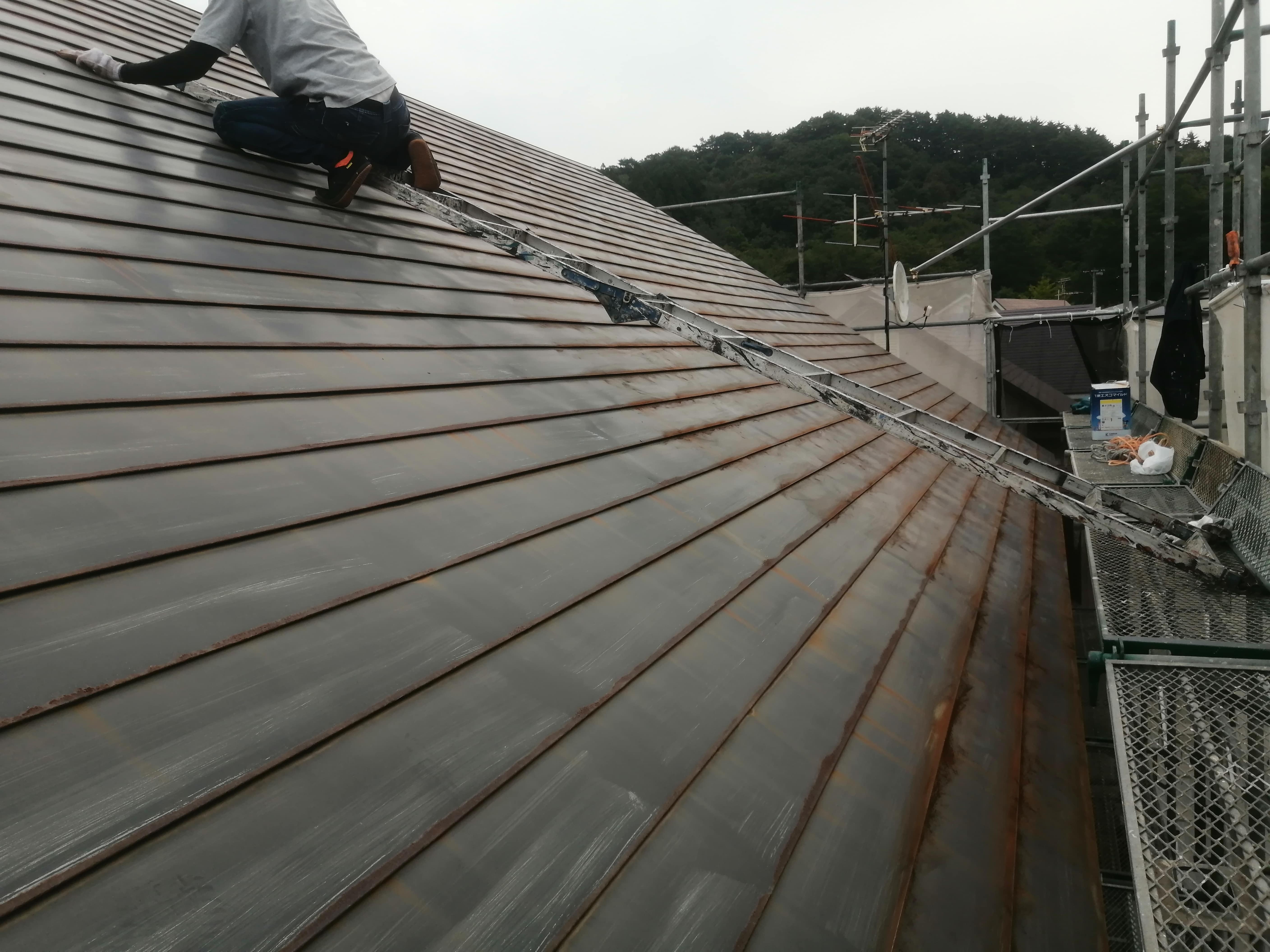 屋根塗装工事・軒天交換工事7