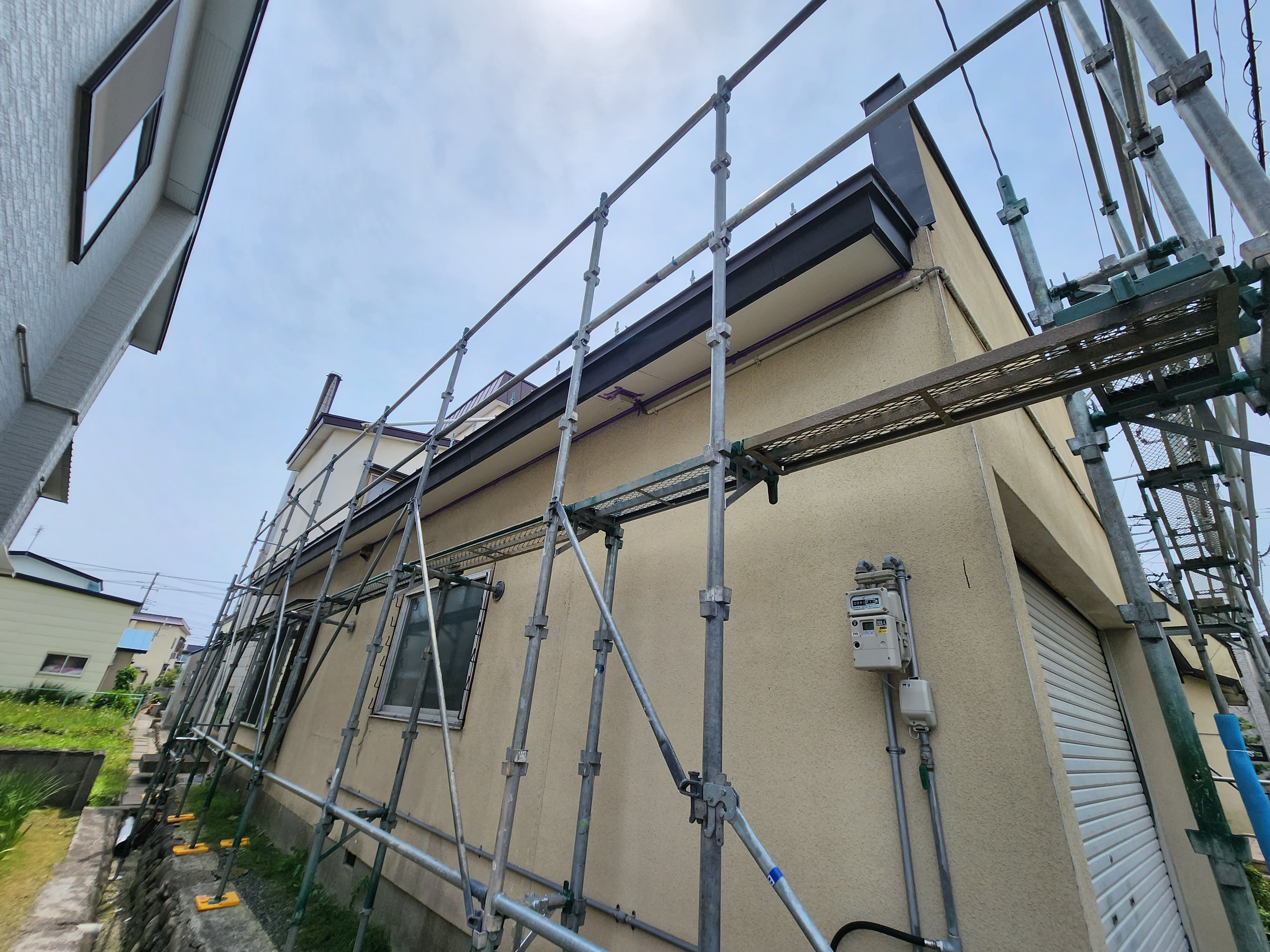 軒天交換・屋根板金部分葺き替え6