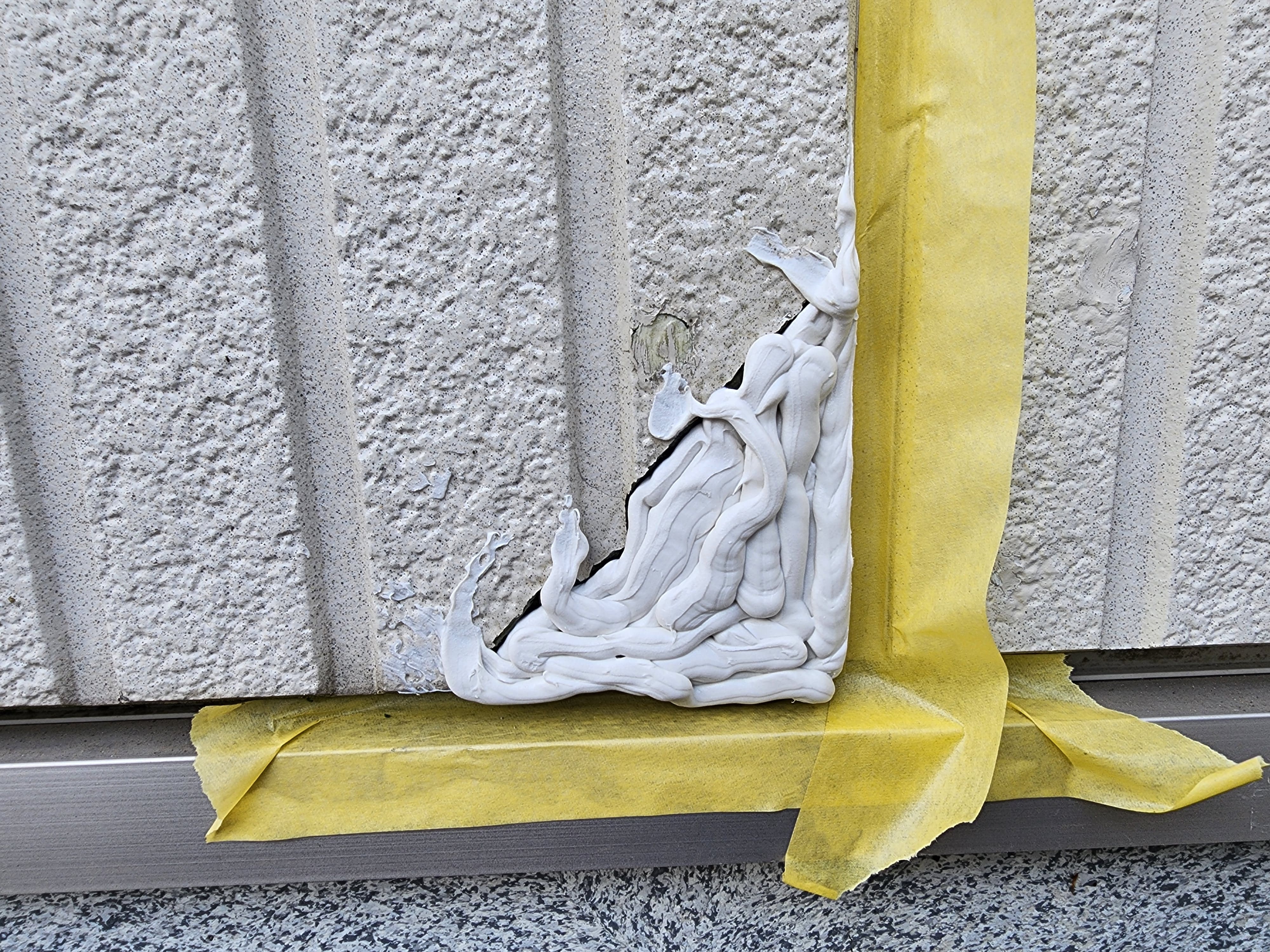 外壁のパテ補修5